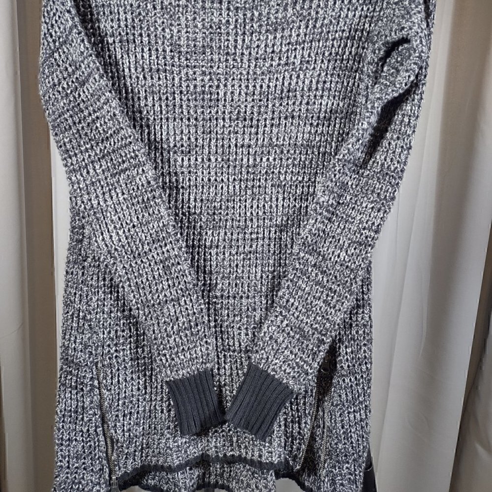 Anthropologie Ruby Moon Side Zip Tunic Sweater Size Small - Picture 6 of 14